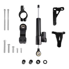 Kit de soporte de montaje direccional para amortiguador estabilizador de dirección compatible con HONDA