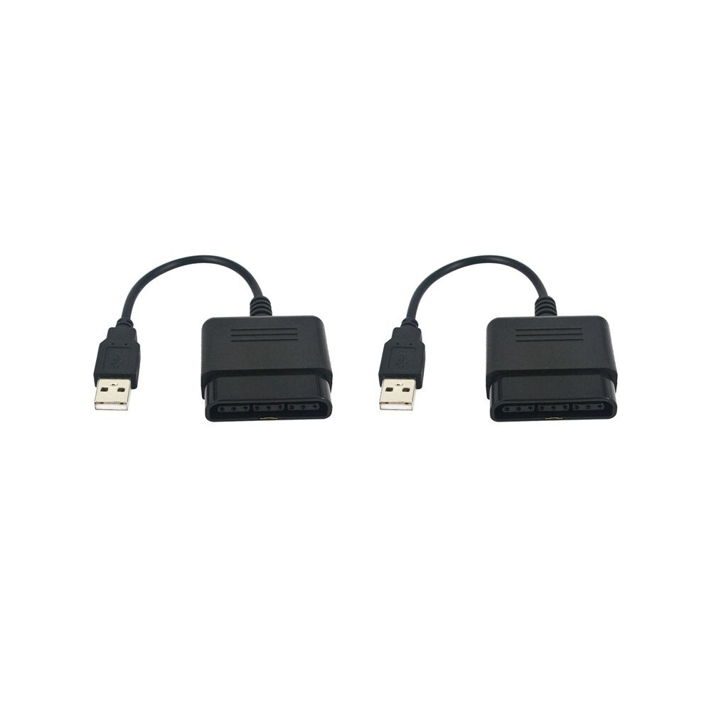 2X Usb Adapter Converter Cable For Ps2 Dualshock Joypad Gamepad To Ps3 Pc Usb Games Controller Adapter Converter Cable 4713616746885