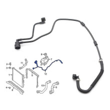 Ventilatieslang, afvoerslang voor waterkoker, uitlaatpijp A2135010625, compatibel met Mercedes Benz