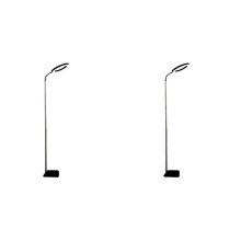 2pcs 160mm Full Spectrum 72LED Dimmable Plant Grow Light Full Spectrum Plant Light Plant 3 Dimmable Modes Timer,A