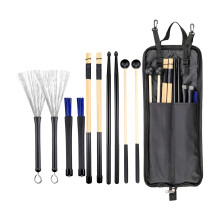 Professional Drummers Essential Different Drumsticks Brushes