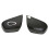 Car Rear Mirror Cover Cap Carbon Fiber Pattern for Y 3