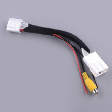 Adattatore per cavo telecamera di retromarcia a 16 pin compatibile con Scion iQ, tC, Subaru BRZ, 4Runner,
