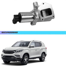 Válvula EGR para automóvil, válvula de recirculación de gases de escape A6651400660 compatible con Ssangyong