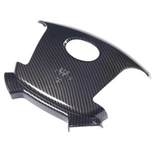 For 2007-2013 Car Steering Wheel Panel Cover Trim Decoriation Interior Accessories (ABS Carbon Fibe