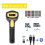 Handheld Wireless 1D 2D Scanner Barcode Scanne Wireless Bluetooth 1D 2D QR Code Reader for Supermarket 3
