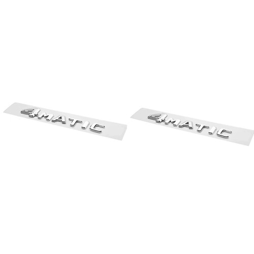 Αντικατάσταση αυτοκόλλητης ταινίας 2X 4MATIC Silver Auto Trunk Door Fen