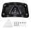Supporto per targa curvo compatibile con Fat Bob Super Glide 1