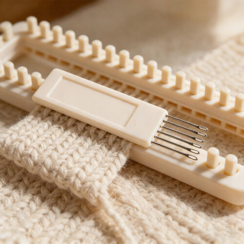 4Pcs Durable Knitting Machine Transfer Comb Plastic Metal Needle Tool 2
