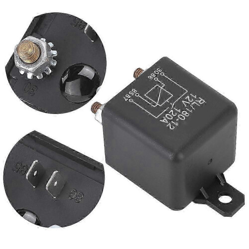 Ρελέ εκκίνησης υψηλού ρεύματος 12VDC 4 ακίδων RL180 120A για οχήμ 1