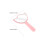 Pink Small Acrylic Mirror for Lash Extensions Lash Tech Accessory 2