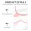 Pink Small Acrylic Mirror for Lash Extensions Lash Tech Accessory 4