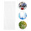 100Pcs Acrylic Round Stirring Rods Mixing Sticks 6