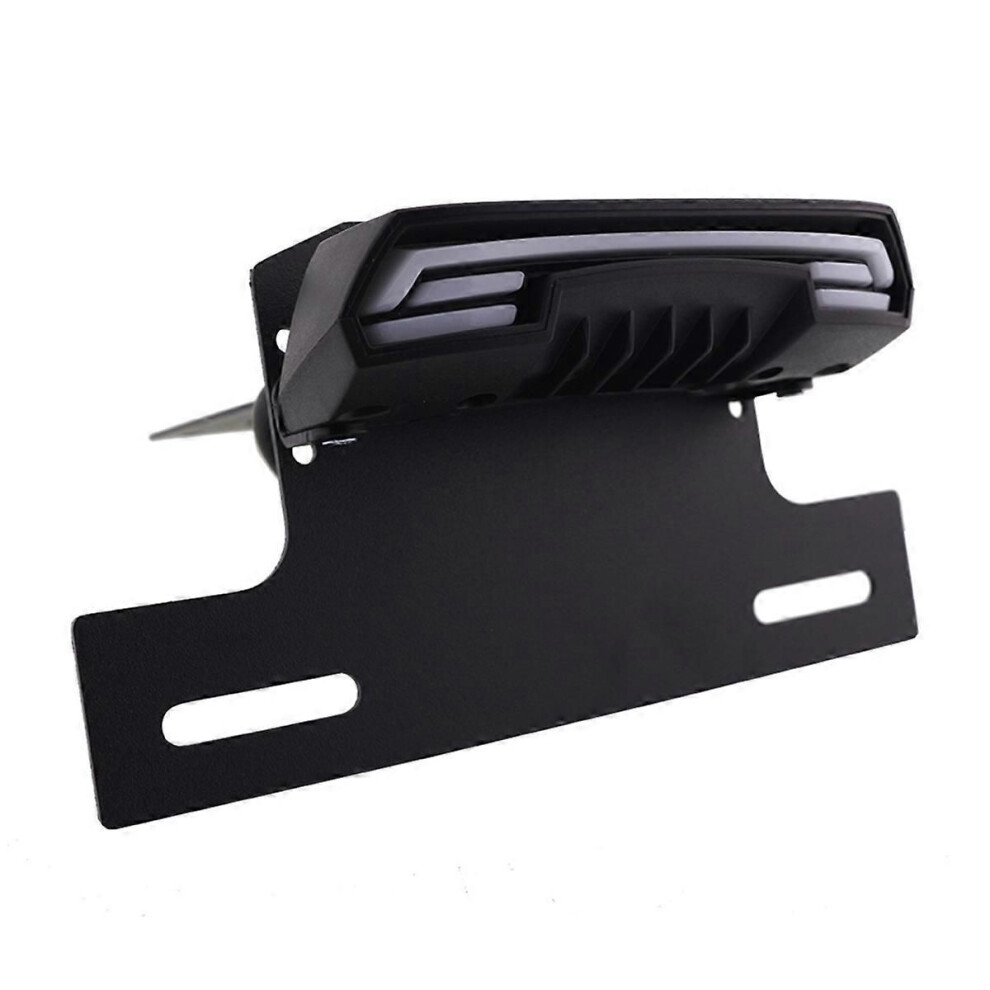 Motorcycle License Plate Holder Tail Turn Signal Bracket Light 9319739916812