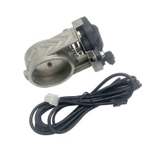 Elektronische klepset voor auto-uitlaatpijp, universele 76 mm knopbedieningsset, bedieningsschakelaar