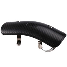 Motorcycle Exhaust Muffler Middle Connection Link Pipe Protector Heat Shield Cover Guard for Yamaha Kawasaki Honda