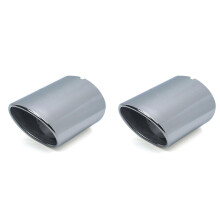 2X for Toyota RAV4 2020 2021 2022 2023 WILDLAND Tail Throat Exhaust Tip Muffler Exhaust Pipe Nozzle Tip Car Accessories