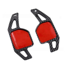 2 pezzi di leve del cambio per volante in ABS per auto, compatibili con A3 A4L A5 A6L A7 A8 S3 S5 SQ5