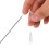 100Pcs Clear Plastic Tweezer Tip Covers for Eyelash and Needle Tools 4
