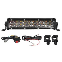 High-Brightness LED Spotlight Kit with Mounting Bracket Switch Wiring for Yamaha Honda Kawasaki Dirt Pit Bike