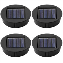 Solar Light Replacement Top Solar Panel Outdoor Hanging Solar Lanterns Parts Waterproof Garden Light