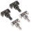 2Pcs Professional Car Battery Terminals Adapter Durable Wire T-Bolt 19116852 2