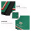 Dark Green Mahjong Mat Foldable Non-Slip Noise-Reducing Pad 4
