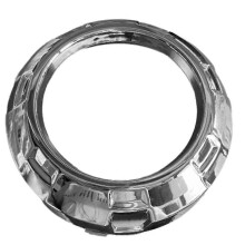 Car Front Fog Light Ring Cover Fog Lamp Decorative Frame for Mitsubishi L200 Triton Strada 2006-2009