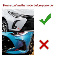 Auton etupuskurin LED-päiväajovalo Toyota Yaris Vios 2020-2022 keltainen valkoinen ajovalon sumuvalo