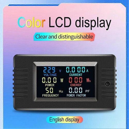 PZEM-022- Single-Phase AC Volt Amp Meter with Coil CT 1