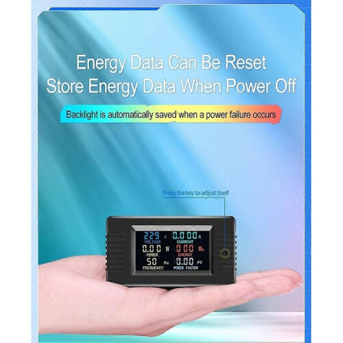 PZEM-022- Single-Phase AC Volt Amp Meter with Coil CT 2
