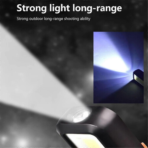 Powerful COB LED Work Light Car Garage Lamp USB Rechargeable Flashlight Magnetic Torch Emergency Li 2