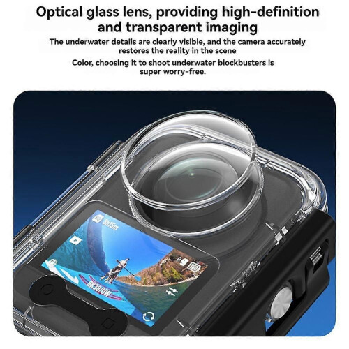 Συμβατό με DJI Osmo 360 Αόρατη θήκη κατάδυσης Αδιάβροχο περί 2