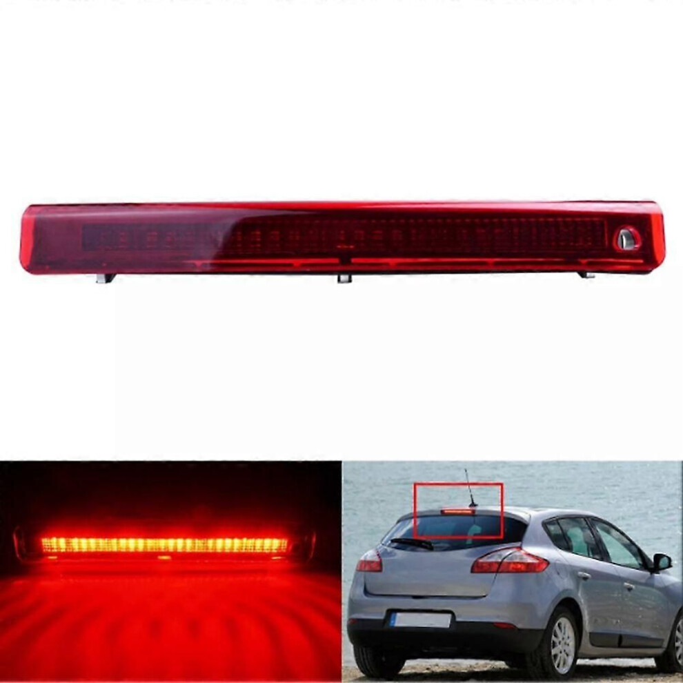 Car Tail High Mount Brake Third Brake Rear Stop Lamp For Renault Megane Hatchback Mk3 2008-2016 Light 9319739921687