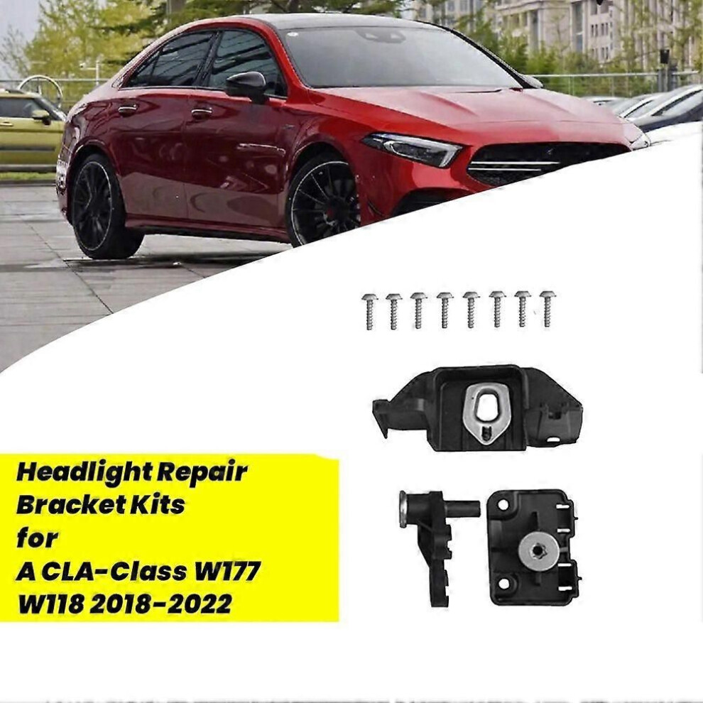Car Headlight Repair Bracket Kits For Mercedes Benz A Cla-Class W177 W118 2018-2022 Headlamp Fixed Claw A1778201801,A 9319739921137