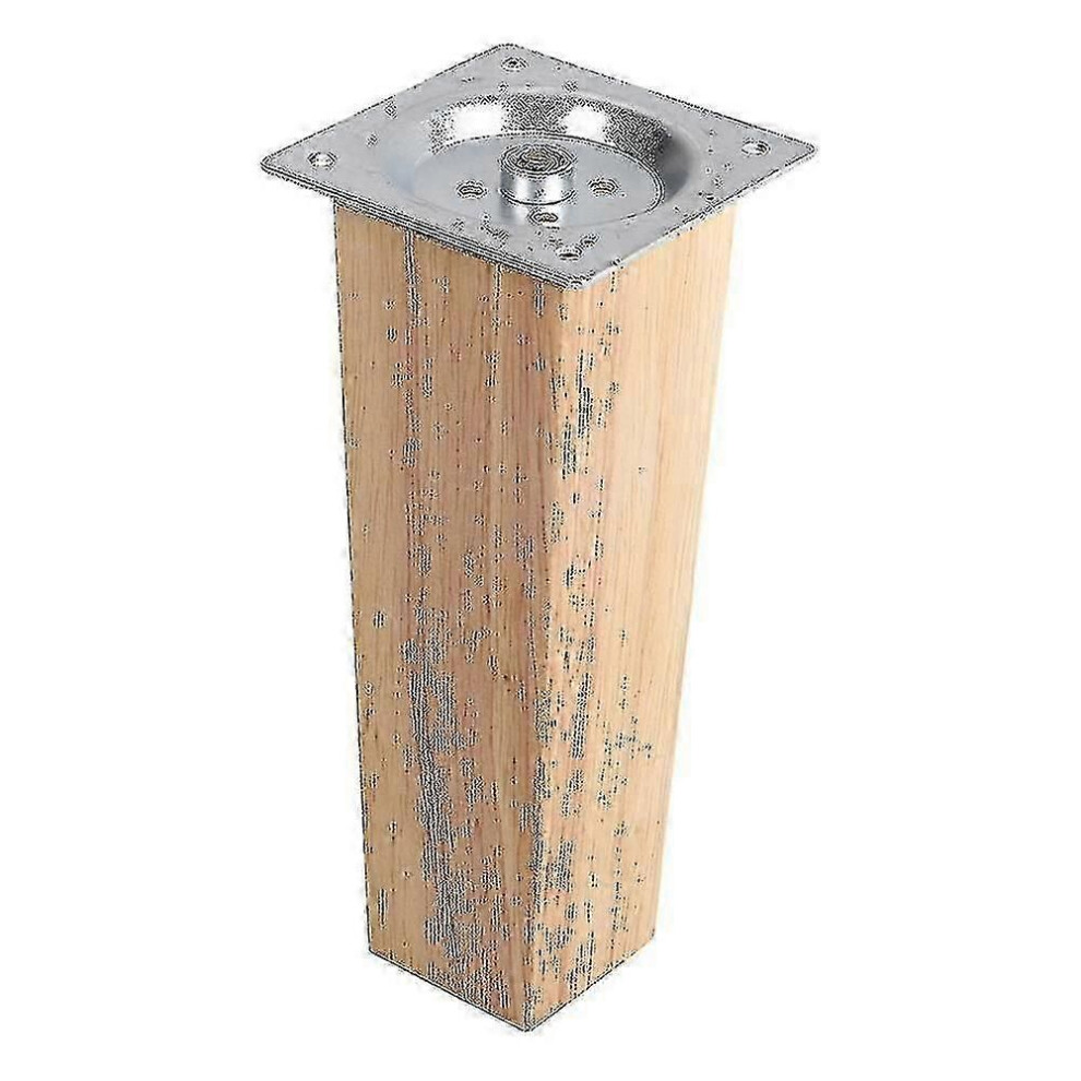 Set Of 4 Wooden Oak Furniture Square Legs-Mxbc 9409192929723