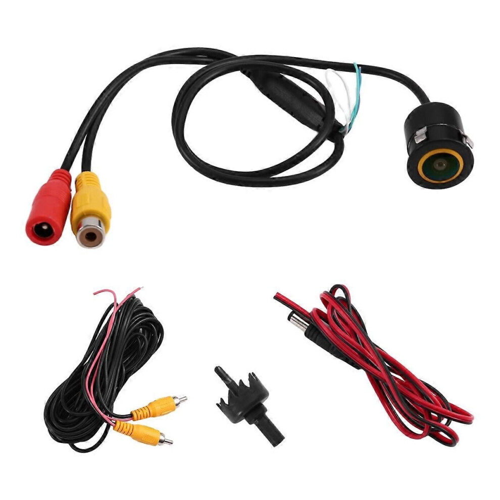 Universal 1080P Hd Rear View Camera Fisheye Lens Golden 9152359398831