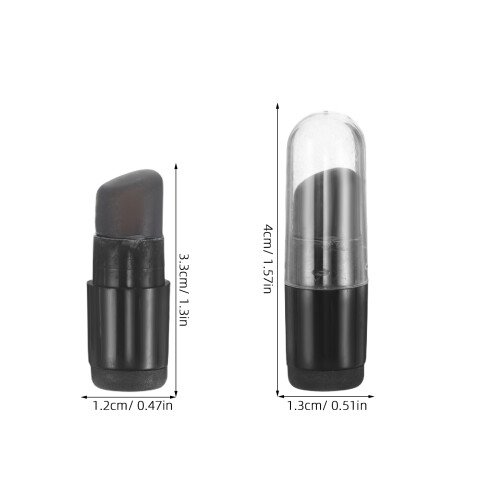 10Pièces Brosse Silicone Compacte Couvercle Protection 1