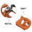 Small Pet Harness Rope Soft Polyester 1 Set 5