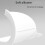 2 Pieces Soft Rubber Water Barrier Panels Prevent Leakage-White 7