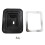 Chrome Shift Boot Cover for GM350 Manual & Automatic Transmission, 5 5/8" x 6 3/4" Dust Protector 4