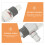 Silver External Inline Co2 Diffuser for Planted Aquarium Systems 4