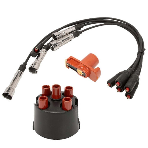 Ignition Coil with Distributor Cap 51905207 for Golf 1995-2002 1