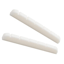 2pcs Cow Bone Electric Guitar Nut Replacement for Enhanced Tuning Stability and Clear Tone