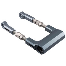 CNC Motorfiets Zadelverlagingsset Vering Link Verlaagset compatibel met BMW S1000R 14-16 S1000RR 10-13