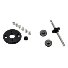 MN78 Transmission Gear Set Motor Pinion Gear 370 Black