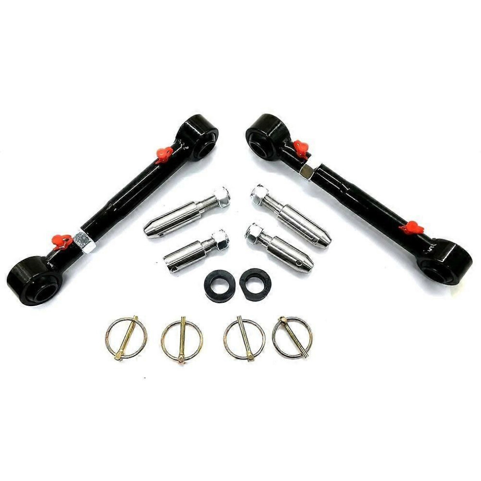 1Set Front Adjustable Sway Bar Links 2.5In-6In Lift For Jeep Wrangler Jk Jku 2/4 Doors 07-18 Front Sway Bar Disconnects 9319739913668