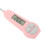 2St - En Voedselthermometer Waterdicht ABS Roze 4