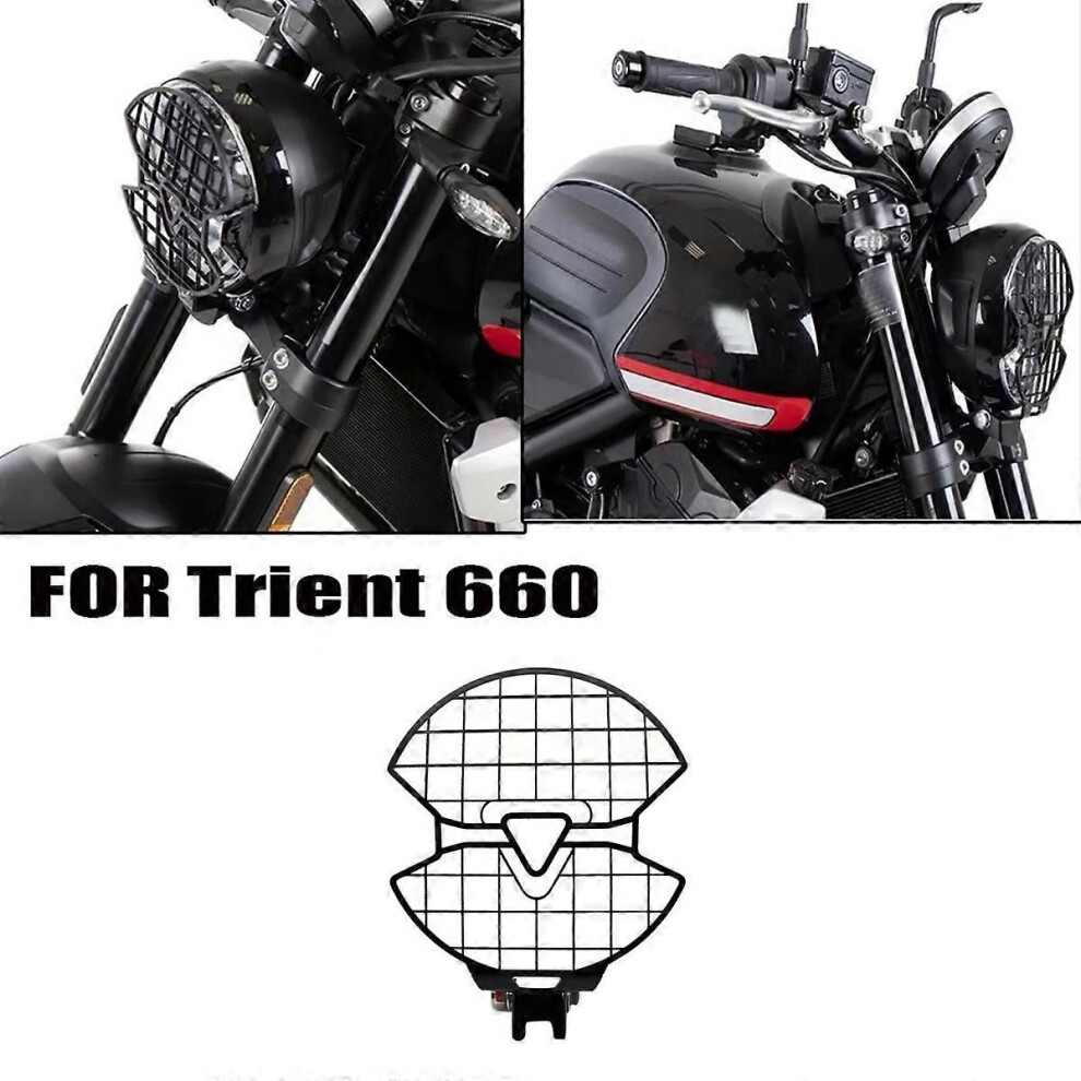 Motorcycle Headlight Protector Grille Guard Cover Protection Grill For Trident660 Trident 660 Tride 9319739917741