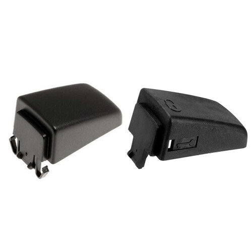Front Left Black Door Handle Cap Cover with Door Handle Cap Cover